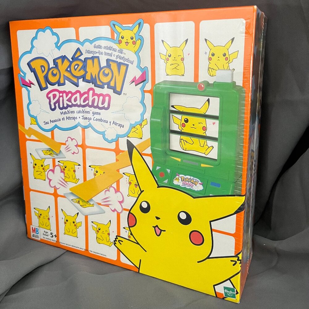 Pokémon Pikachu Match 'Em Catch 'Em game